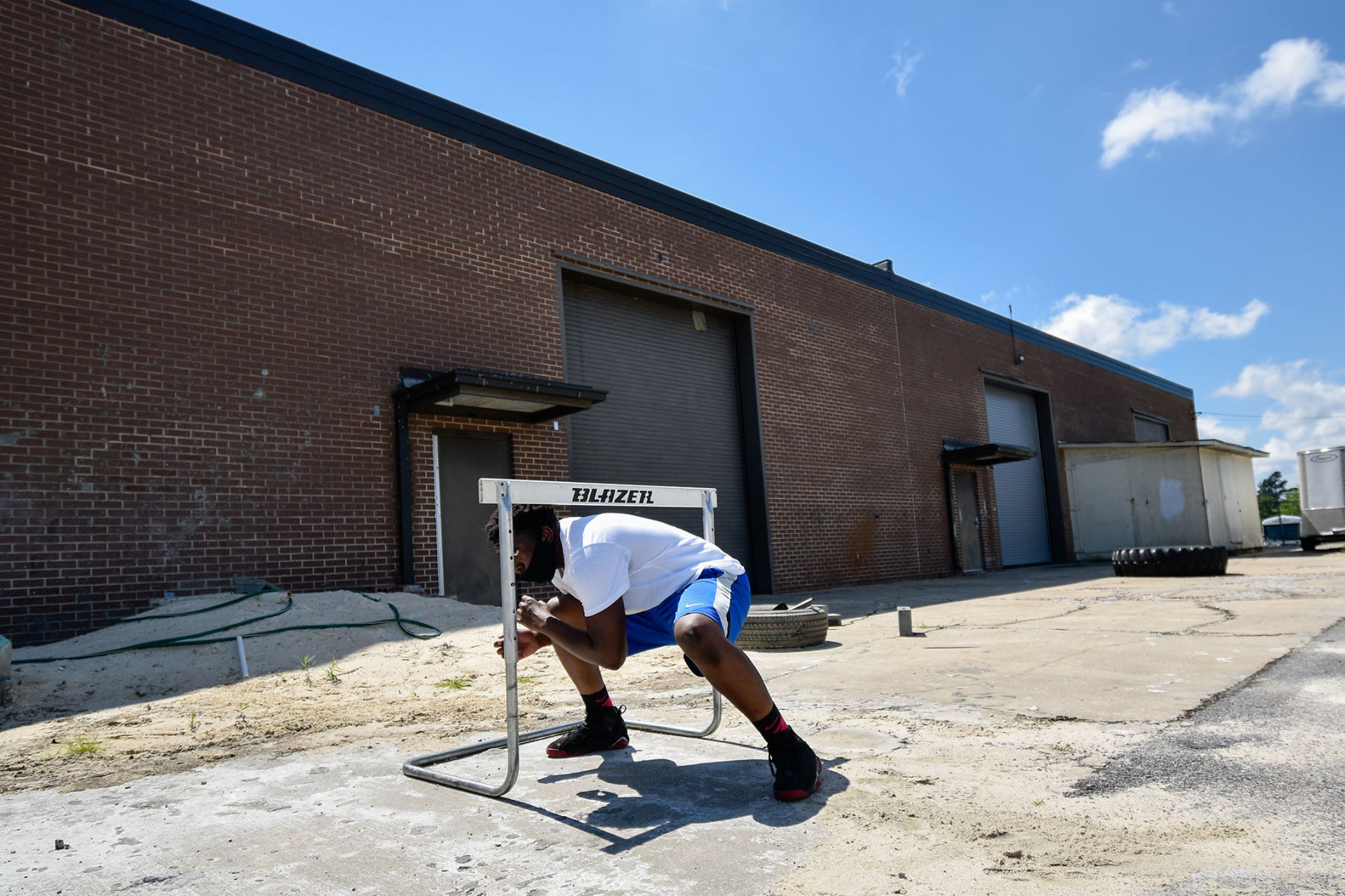 Lake City HS Football Conditioning